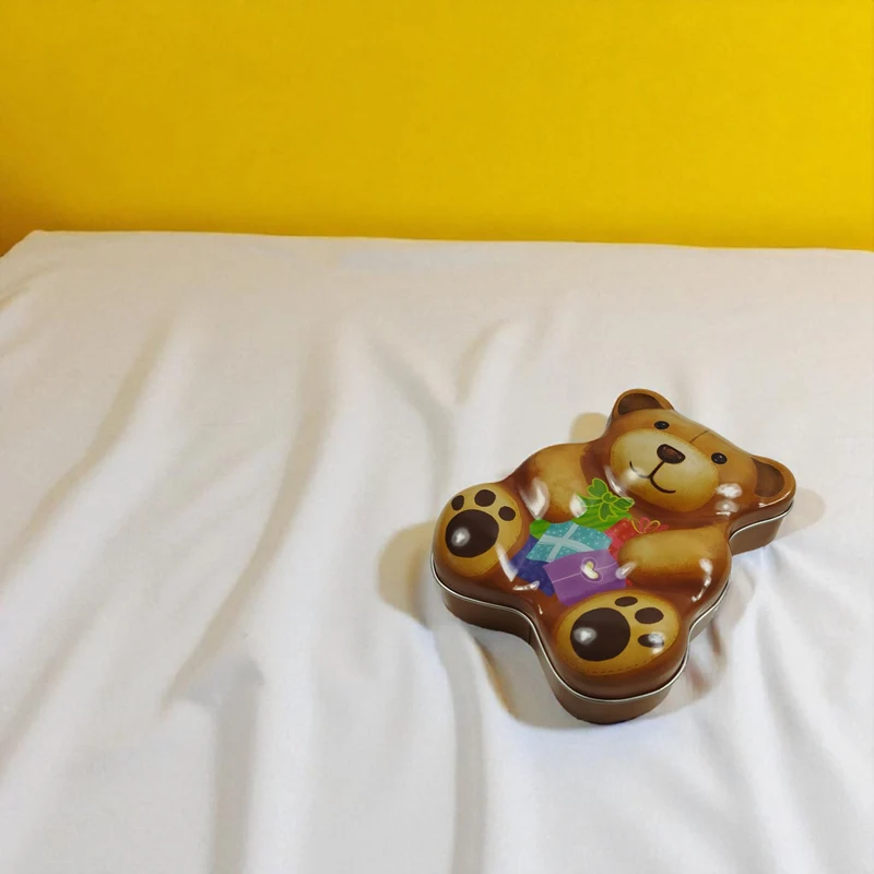 Teddybär Metalldose