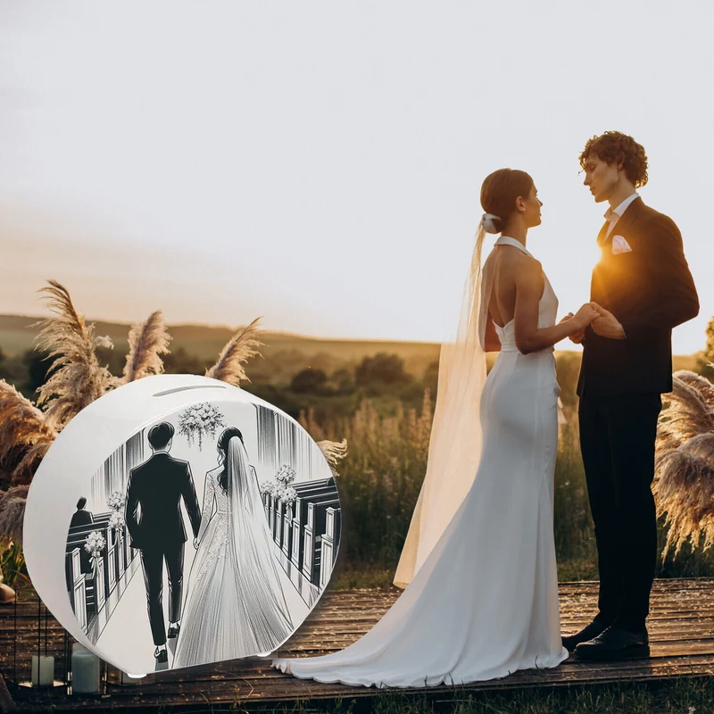Hochzeit Spardose
