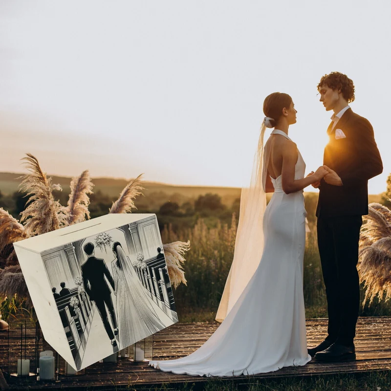 Hochzeit Spardose
