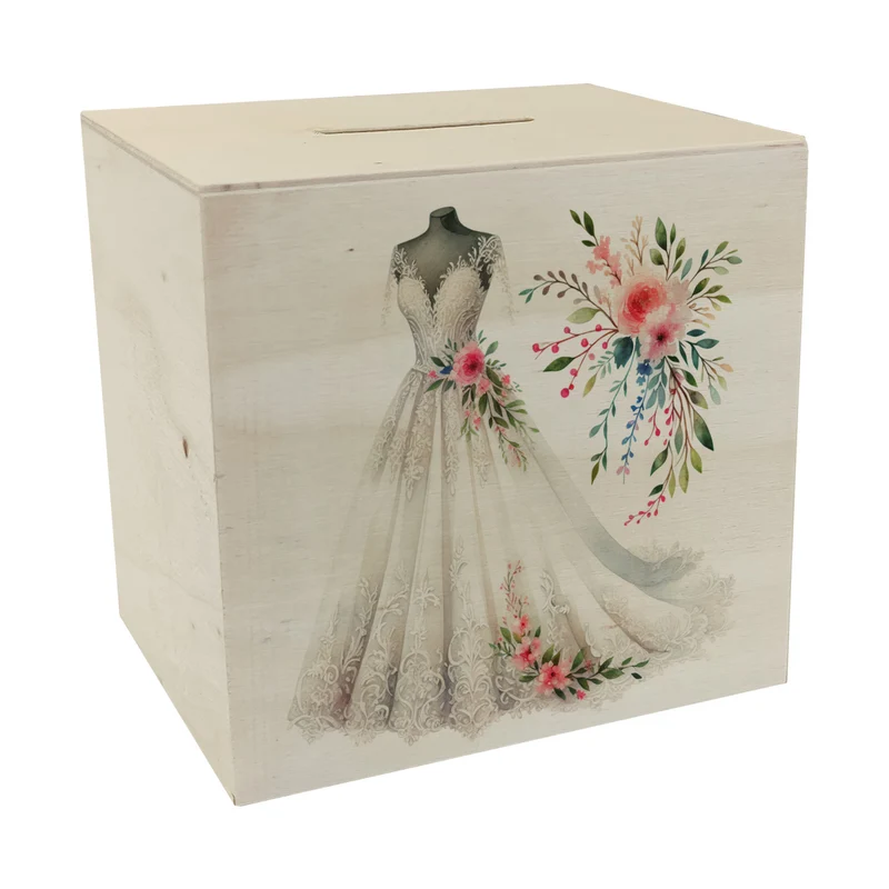 Brautkleid Spardose