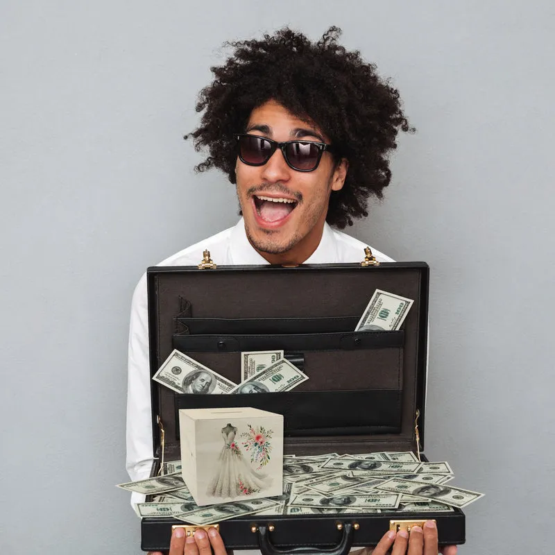 Brautkleid Spardose