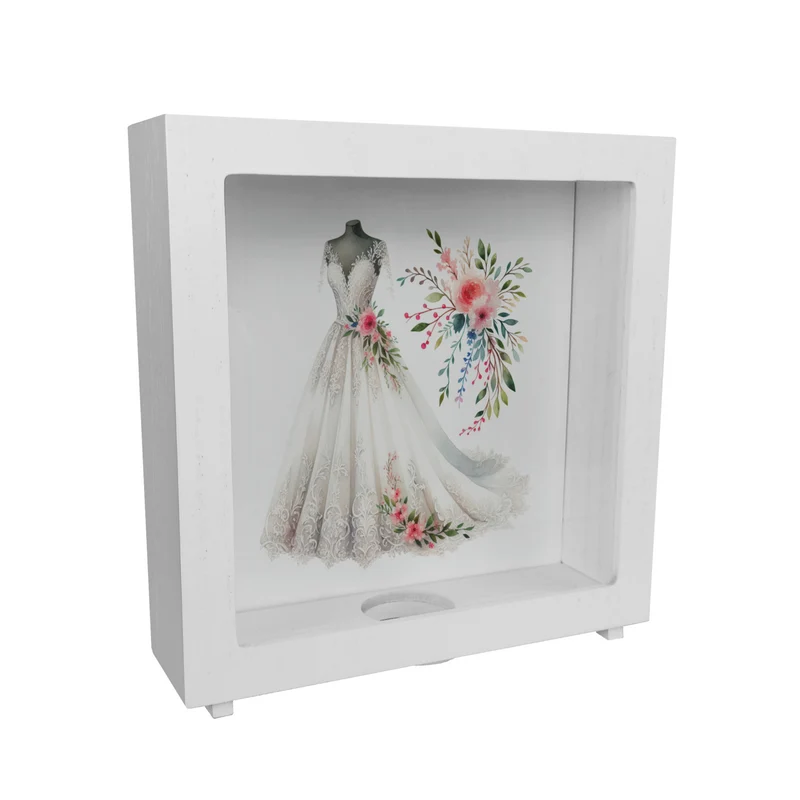 Brautkleid Spardose