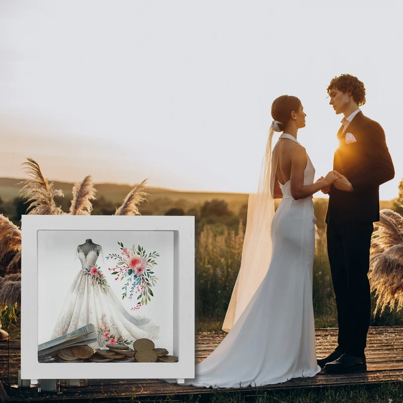 Brautkleid Spardose
