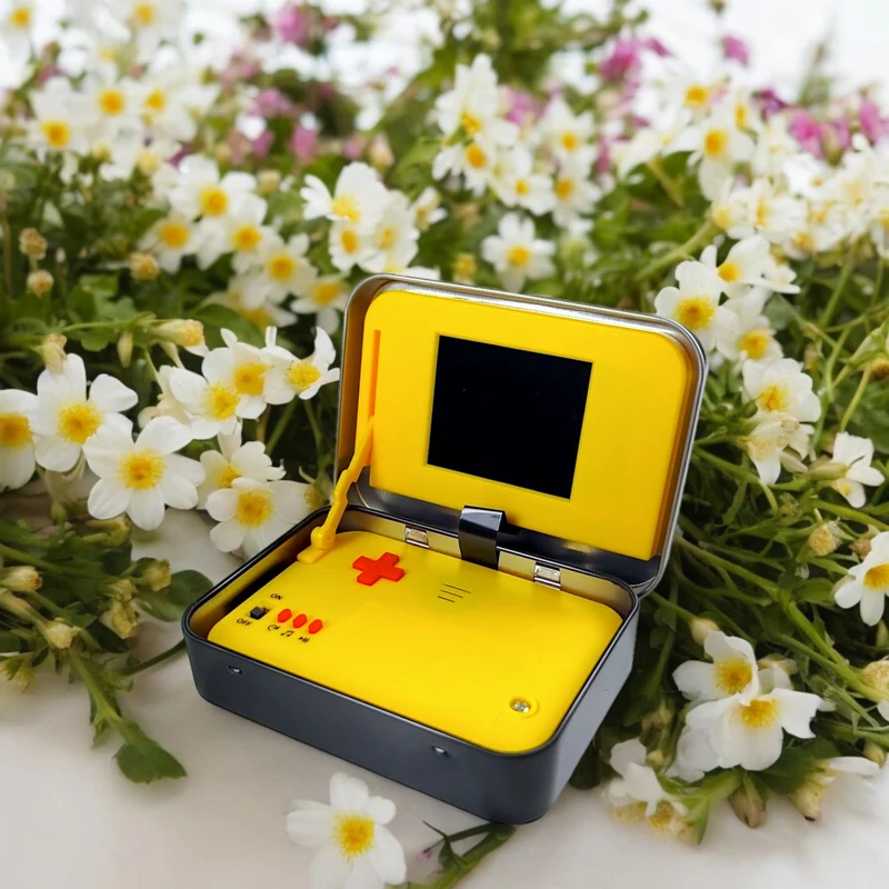 Pac-Man Arcade Spielekonsole in der Metalldose mit Sound