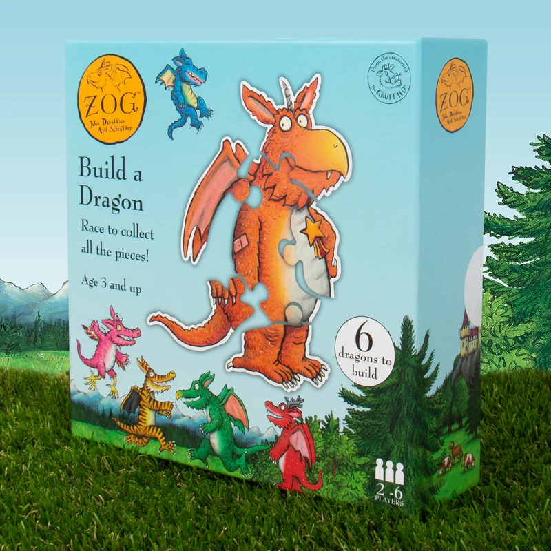Der Grüffelo - Baue einen Zogg Drachen Gesellschaftsspiel Grüffelo Puzzle