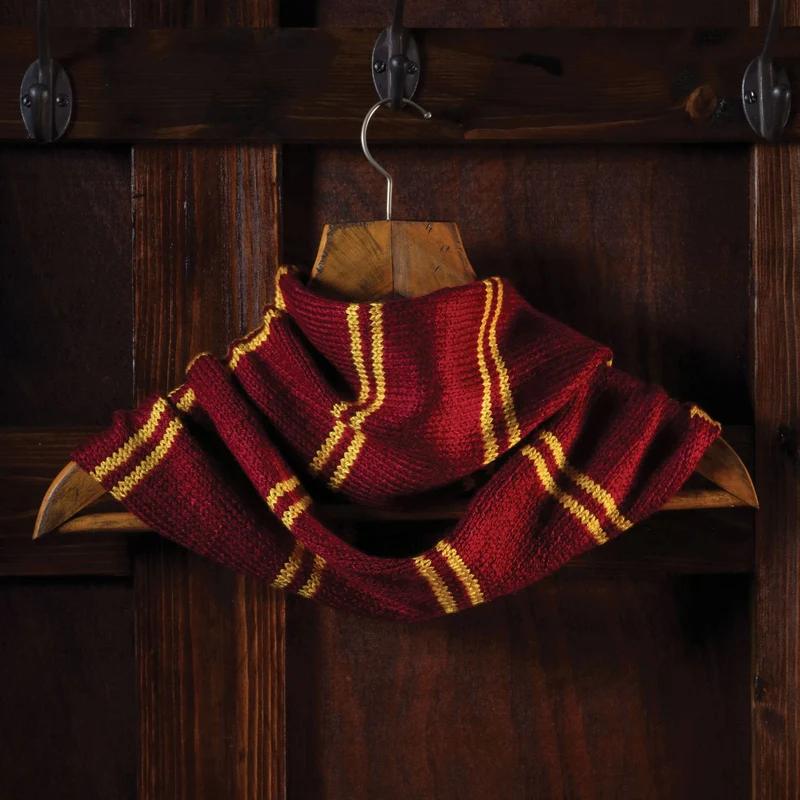 Harry Potter Hogwarts Gryffindor Loop Schal Strickset für Erwachsene