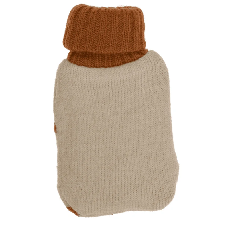 Capybara Handwärmer mit Stricküberzug in zufälliger Variante