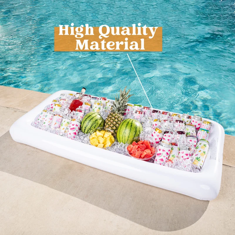 Sloosh - Inflatable Serving Bars With Drain Plug, 3 Sets