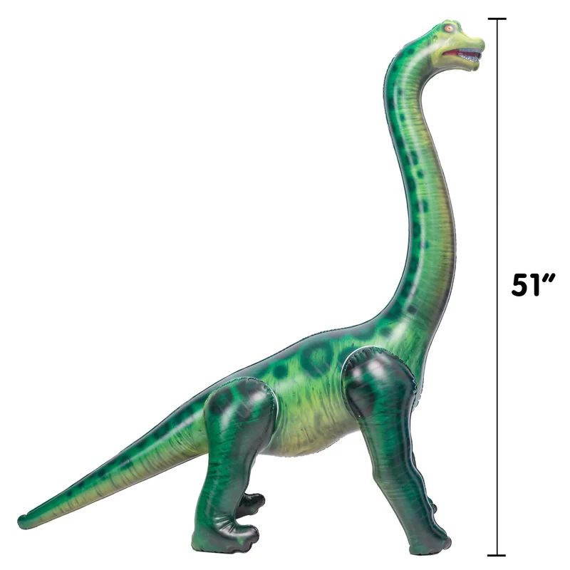 51in Brachiosaurus Inflatable Dinosaur Toy for Party Decorations