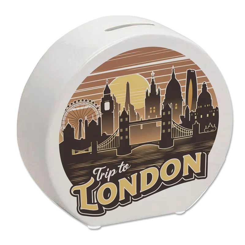 Trip to London - London Cityscape Spardose
