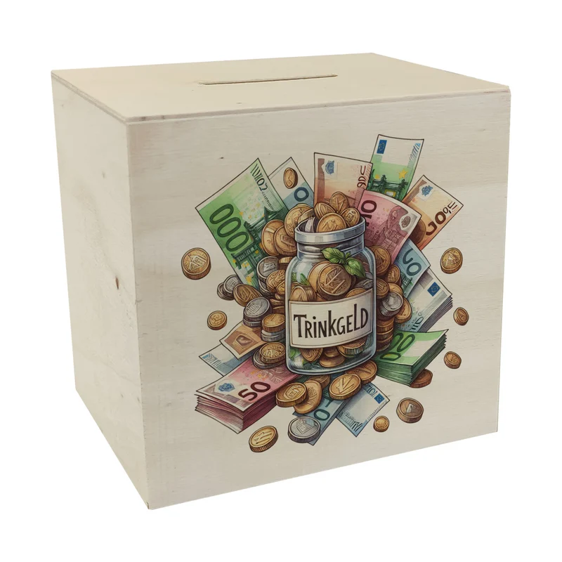 Trinkgeld Spardose