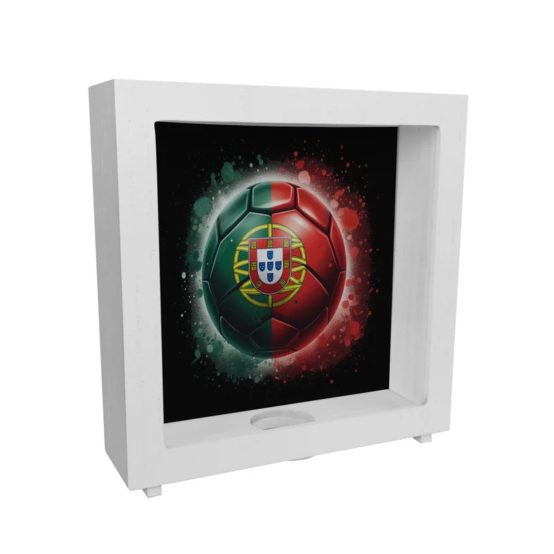 Fußball Portugal Flagge Spardose