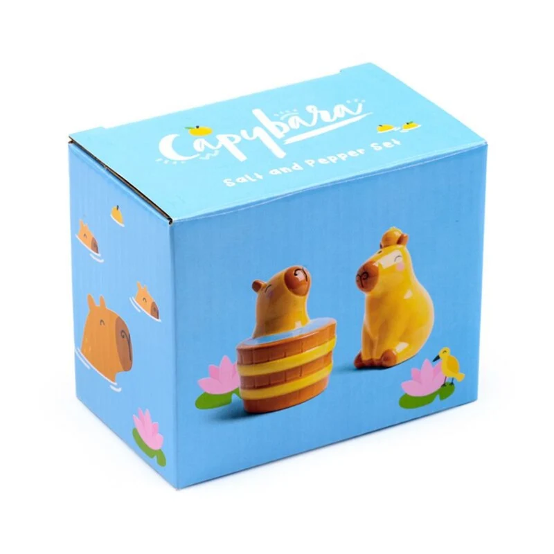 Capybara Salz- und Pfefferstreuer Set