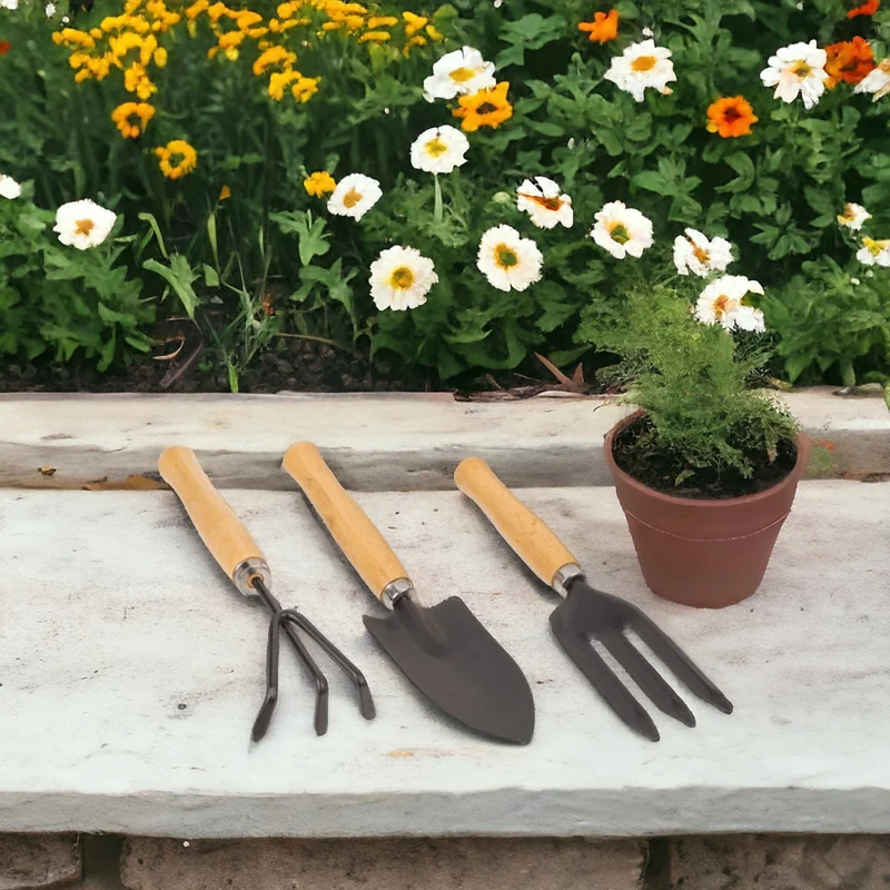 Gartenwerkzeug Balkon Garten Gartenkleingeräte im 3er-Set