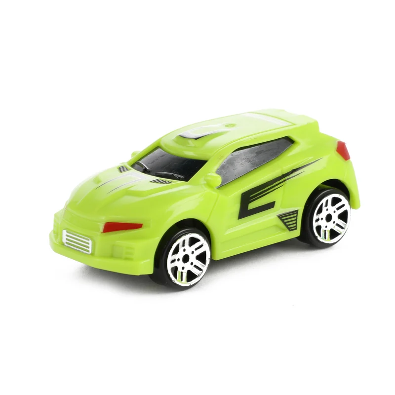 Autokoffer mit 4 Rennwagen und Spielzeugmatte für unterwegs
