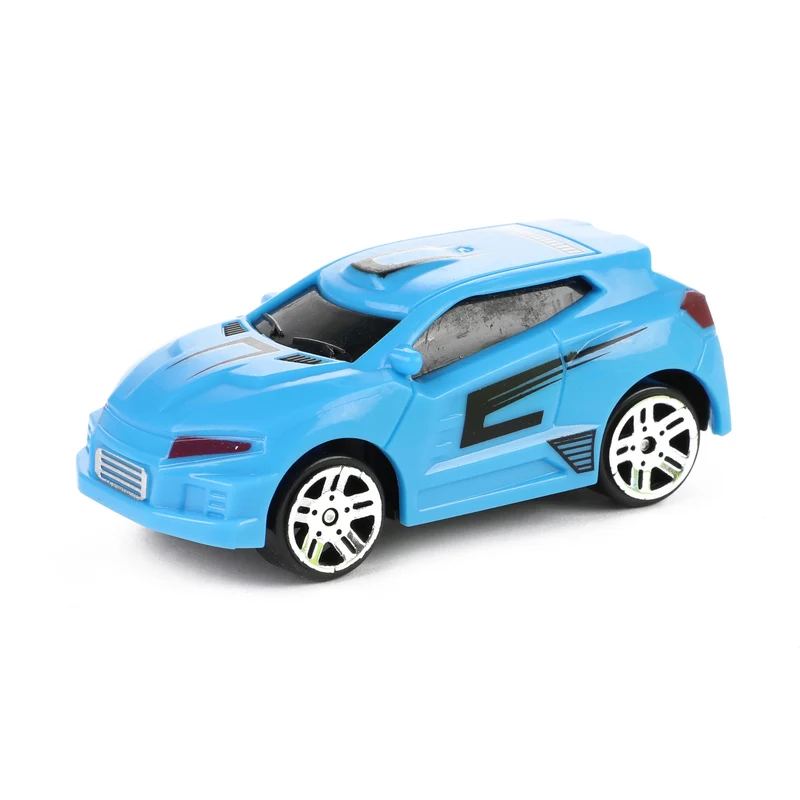 Autokoffer mit 4 Rennwagen und Spielzeugmatte für unterwegs