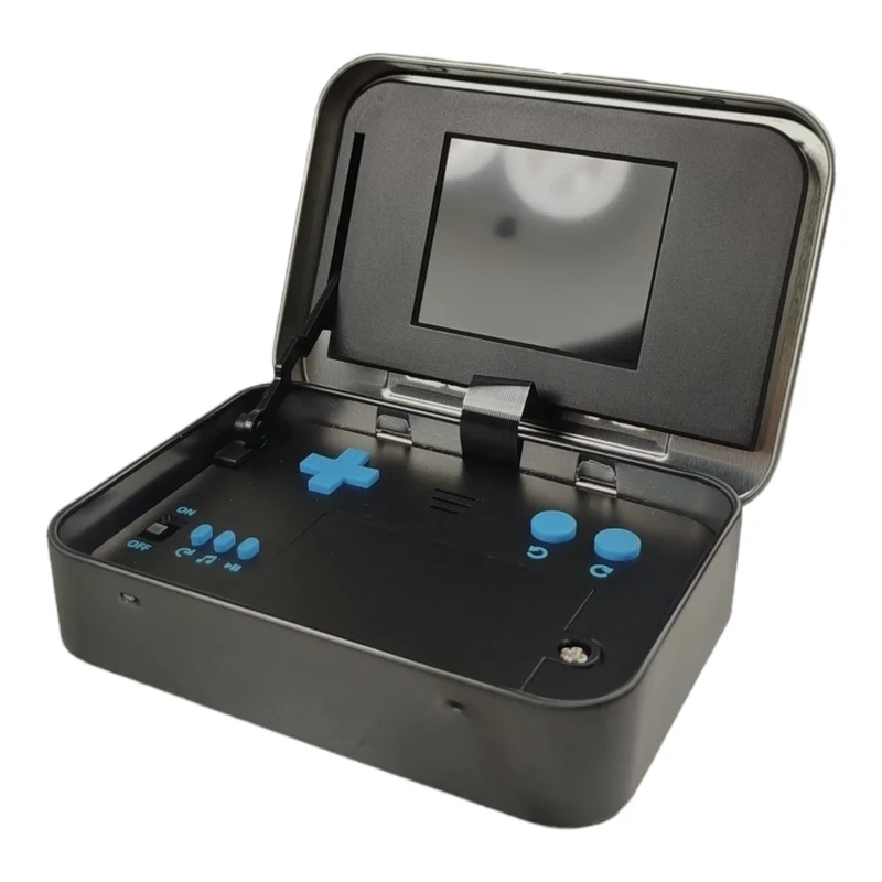 Tetris Arcade Spielekonsole in der Metalldose mit Sound