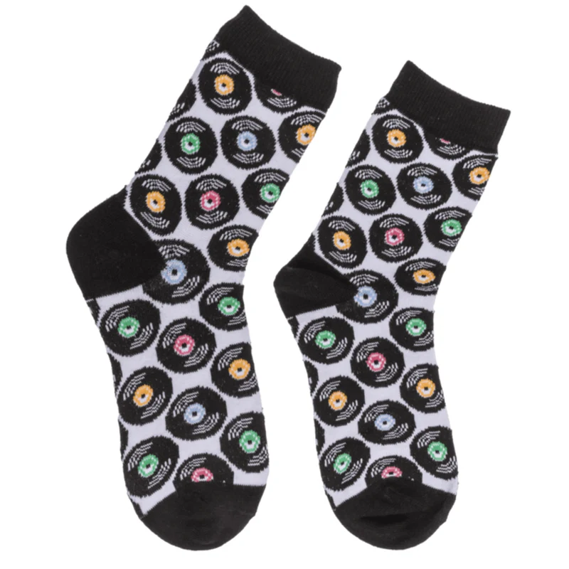 Vinyl Schallplatte Socken in 36-42
