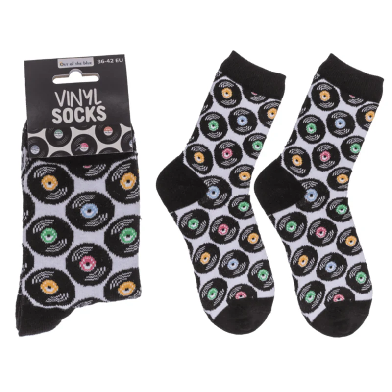 Vinyl Schallplatte Socken in 36-42