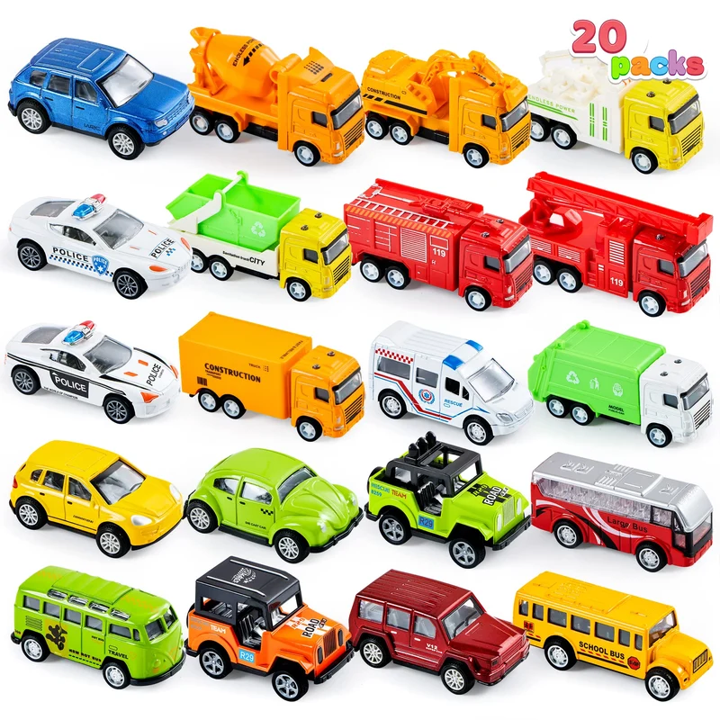 Die Cast Metal Toy Car Model Vehicle Set