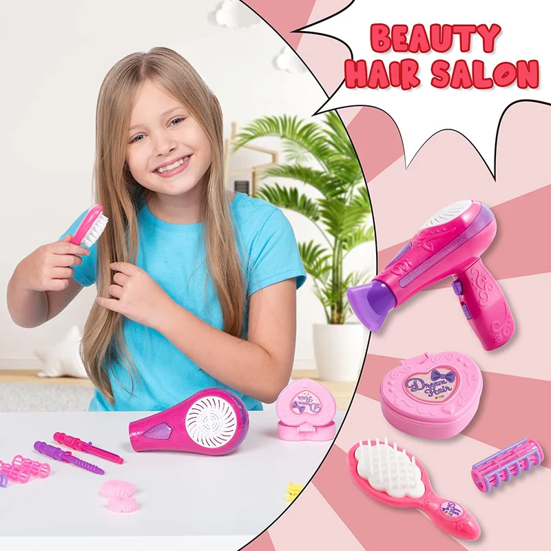 Little Girls Beauty Fashion Salon Pretend Play