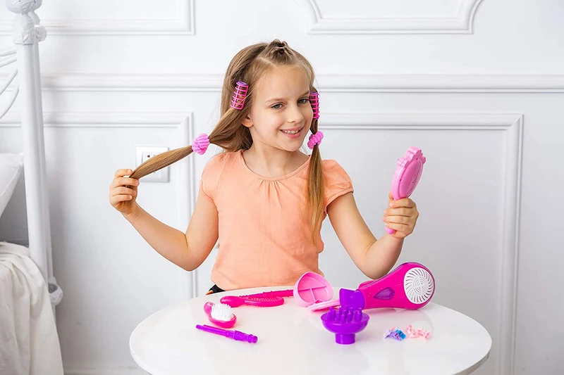 Little Girls Beauty Fashion Salon Pretend Play