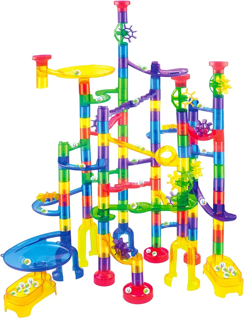 170Pcs Marble Run Premium Toy Set
