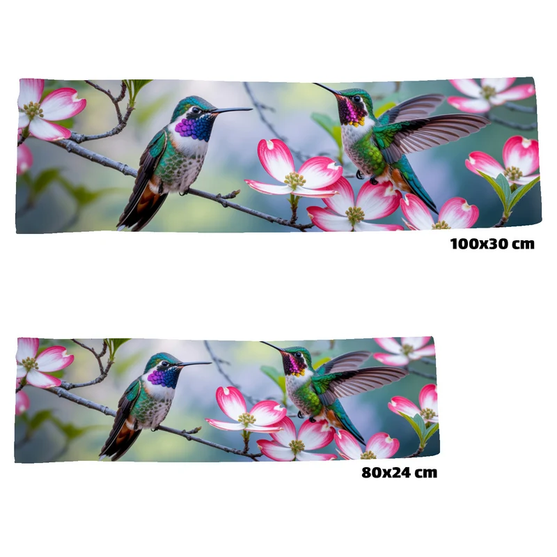 Kolibri Hartriegelbaum Eishandtuch für Naturfans