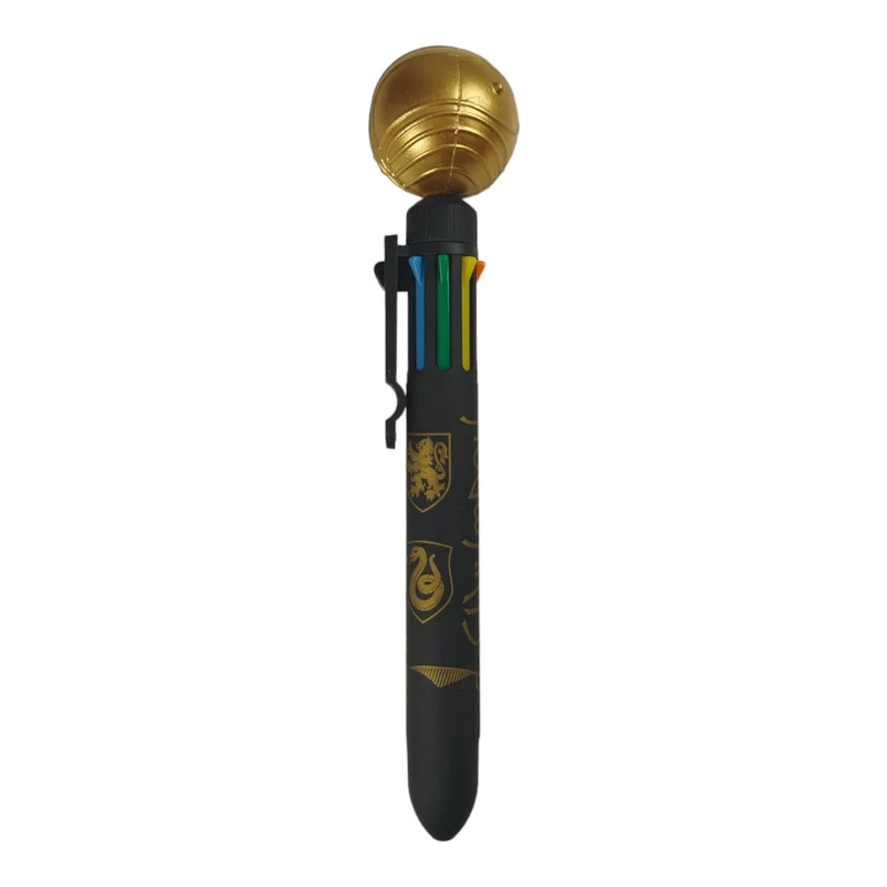 Harry Potter Hogwarts Goldener Schnatz Kugelschreiber mit 8 Farben