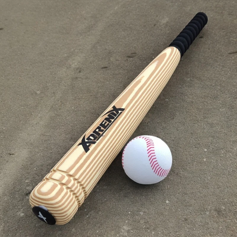 Spielzeug Baseballschläger mit Baseball im Set