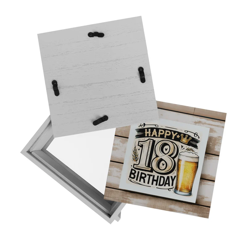 18. Geburtstag Bier Spardose mit Spruch Happy Birthday 18