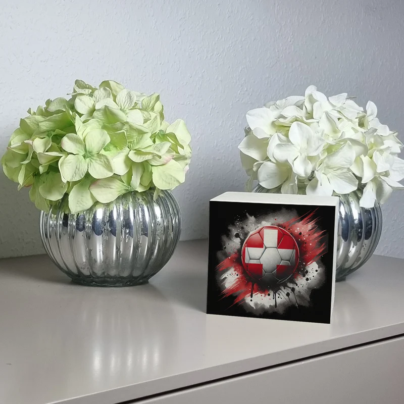 Fußball Schweiz Flagge Spardose