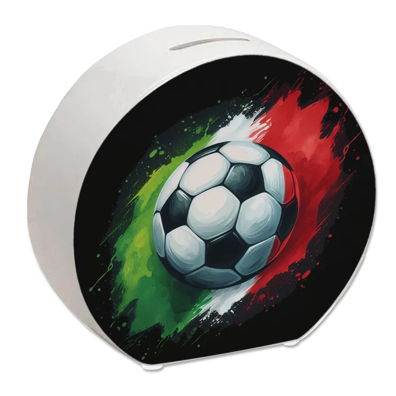 Fußball Italien Flagge Spardose