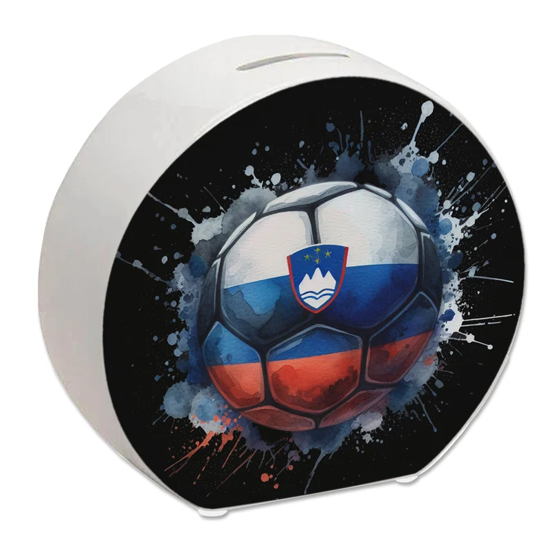 Fußball Slowenien Flagge Spardose