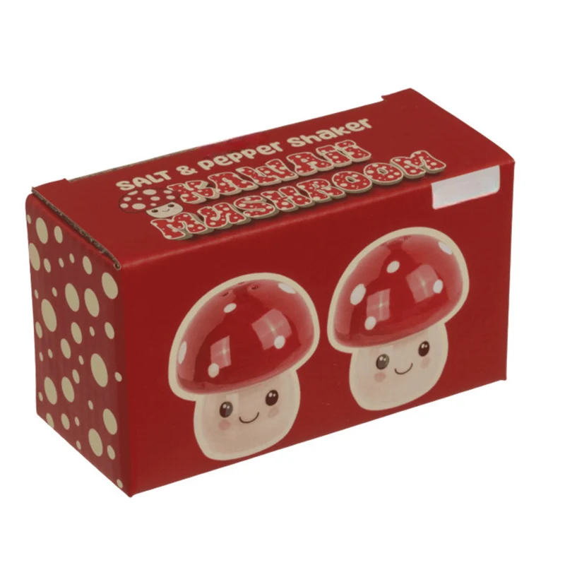 Fliegenpilz Kawaii Salz- und Pfefferstreuer Set