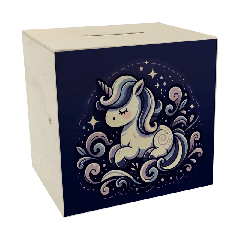 Schlafendes Einhorn Spardose