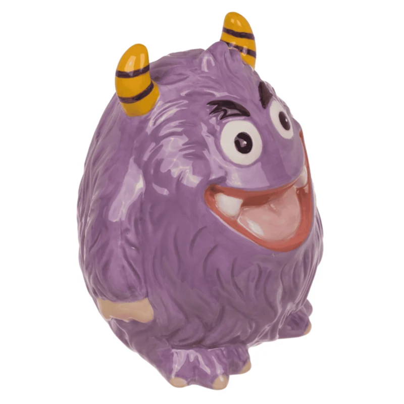 Lila Monster Spardose monstermäßiges Sparschwein