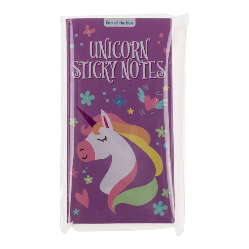 Einhorn Haftnotizen Bürobedarf Unicorn Klebezettel mit 6 verschiedenen Designs