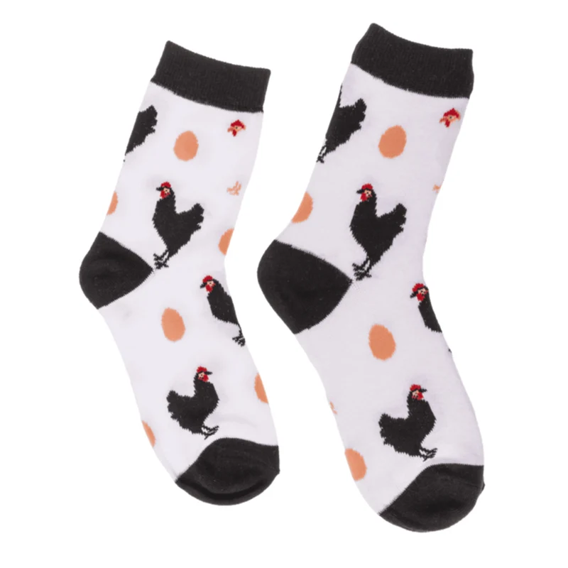 Hühner Socken in 36-42