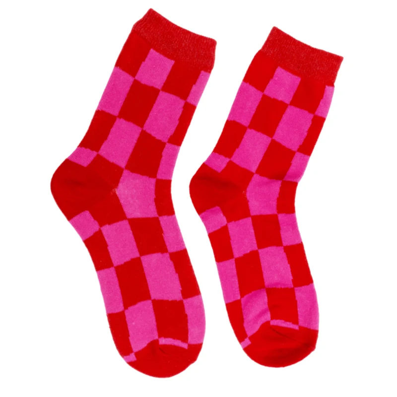 Karomuster Socken in 36-42