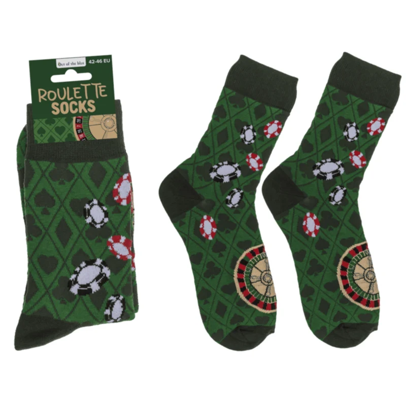 Roulette Casino Socken in 42-46
