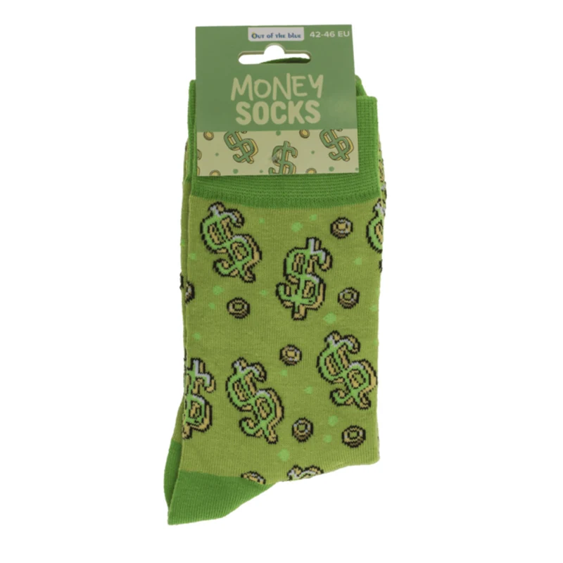Dollarzeichen Geld Socken in 42-46