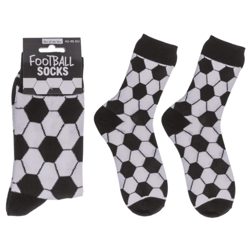 Fußballmuster Socken in 42-46