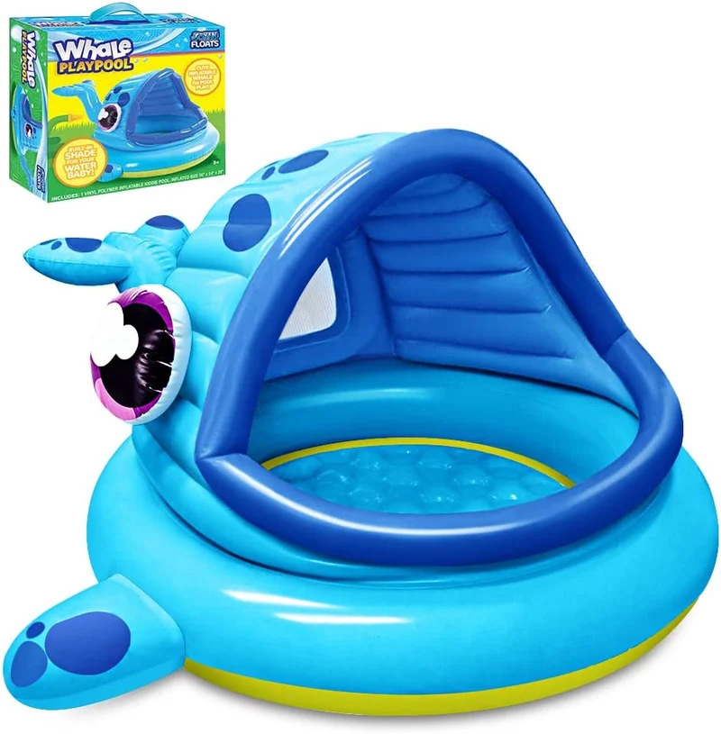 SLOOSH - 54in Whale Kiddie Pool