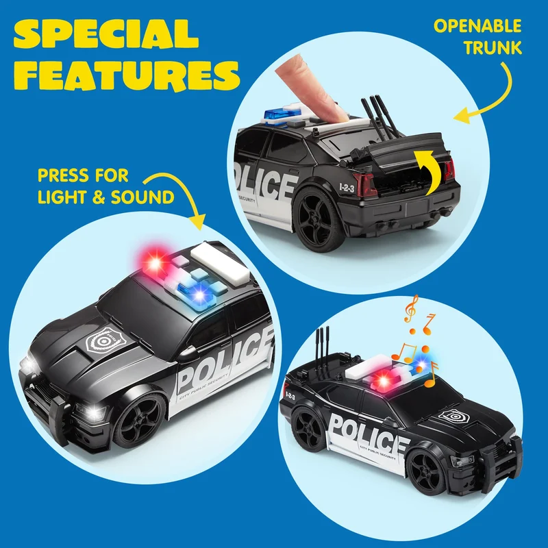 Friction Powered City Hero Play Set