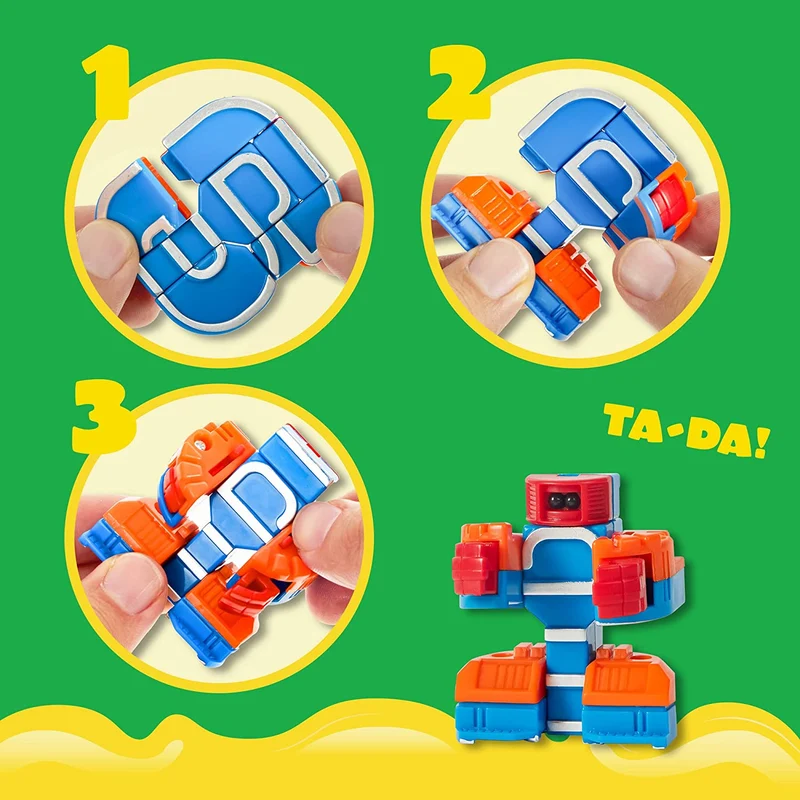10 Pcs Number Robot Action Figure