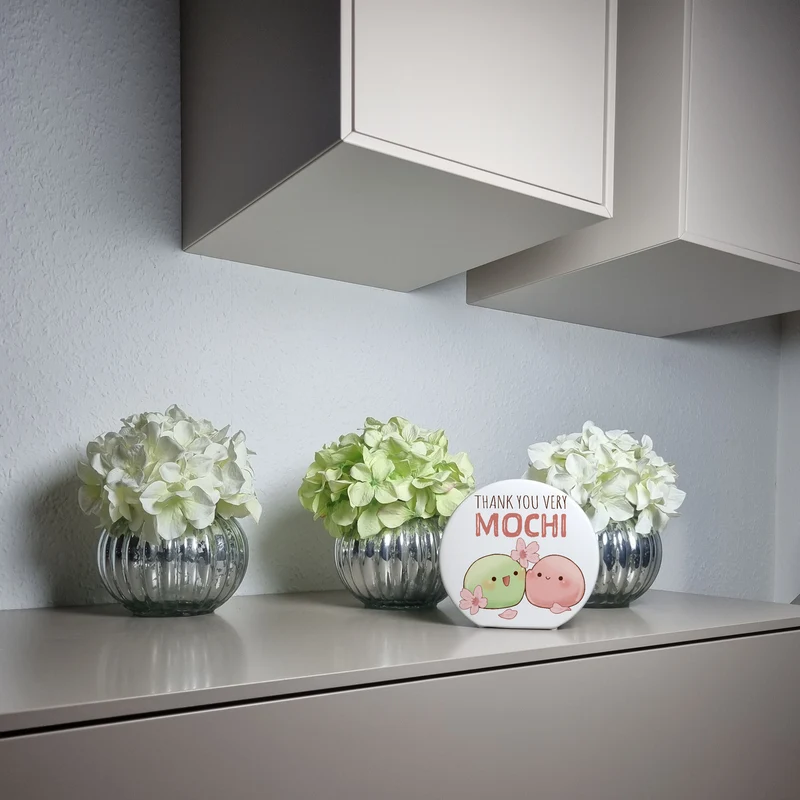 Mochi Spardose mit Spruch Thank you very Mochi