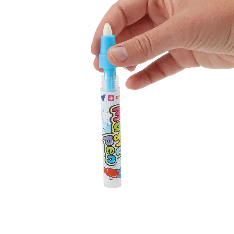 Prinzessin Wassermalbuch mit Wasserstift und vier Entdeckerszenen zum Wiederverwenden