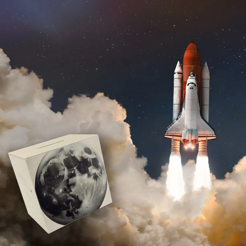 Mond Spardose