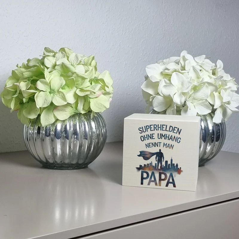 Superhelden Papa Umhang Spardose